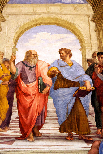 Plato and Aristotle